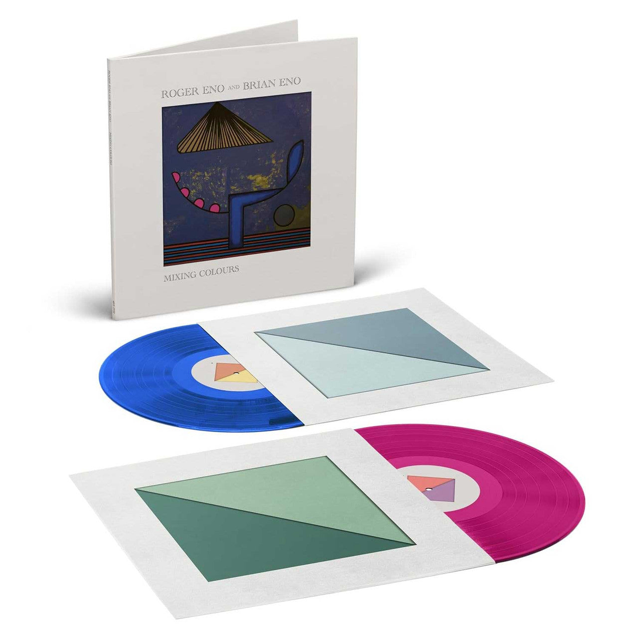 Roger Eno / Brian Eno - Mixing Colours [2xLP - Blue/Magenta