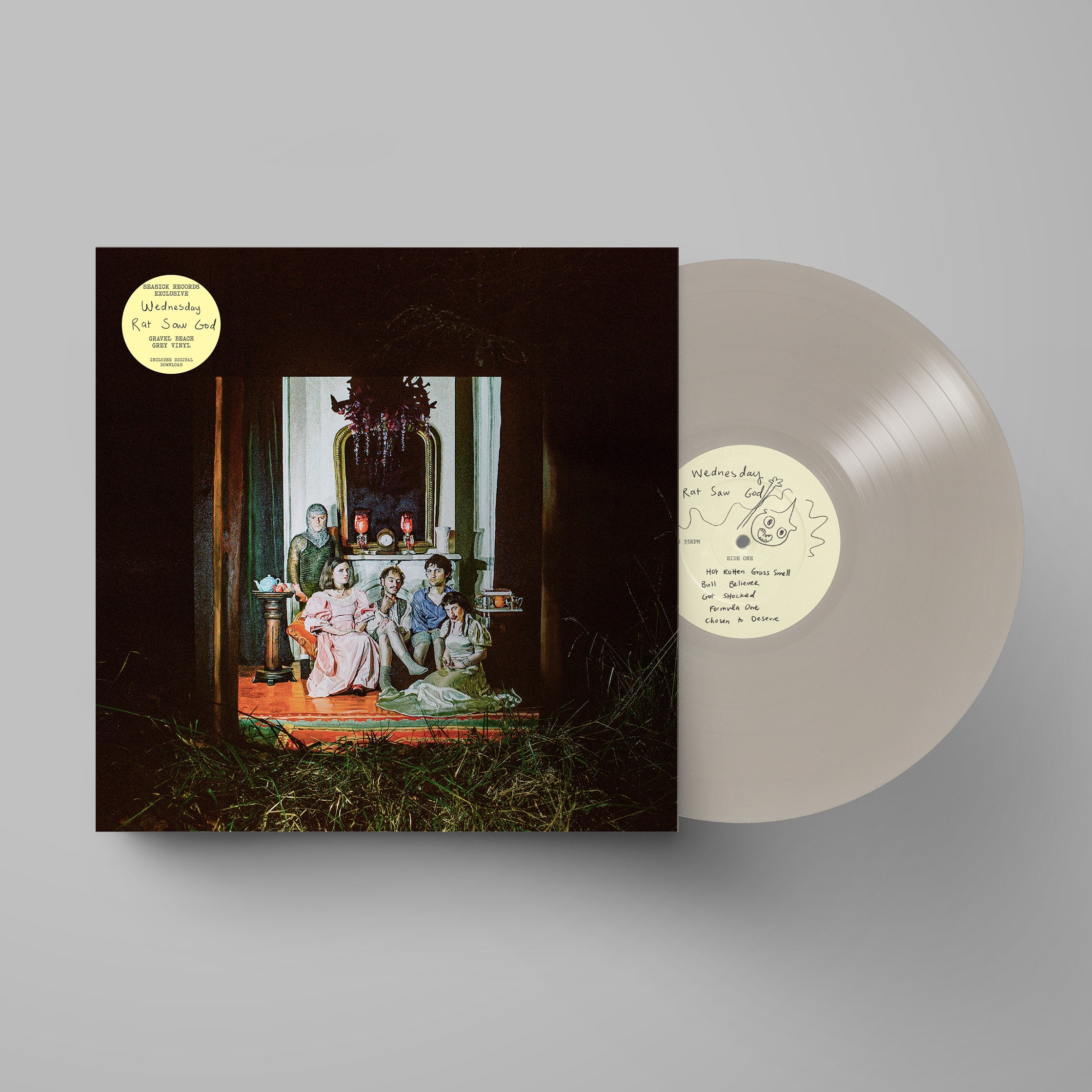 Wednesday - Rat Saw God [LP - Gravel Beach Grey]
