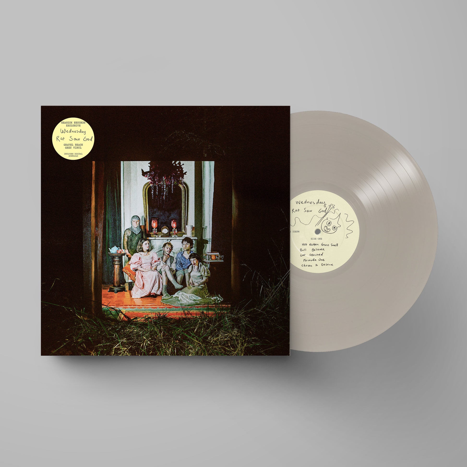 Wednesday - Rat Saw God [LP - Gravel Beach Grey]