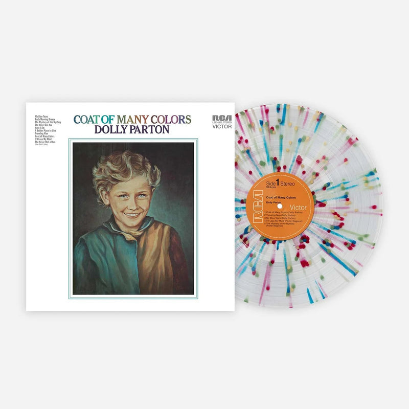 Dolly Parton - Coat Of Many Colors [LP - Rainbow Splatter]