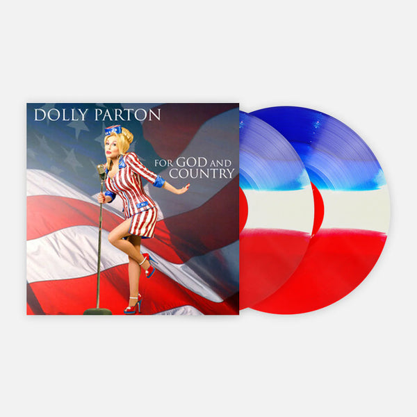 Dolly Parton - For God & Country [2xLP - Red, White & Bluegrass]