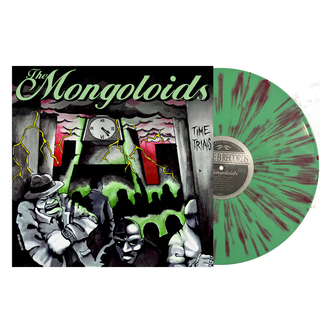 Mongoloids, The - Time Trials [LP - Mint Green w/ Red Splatter]