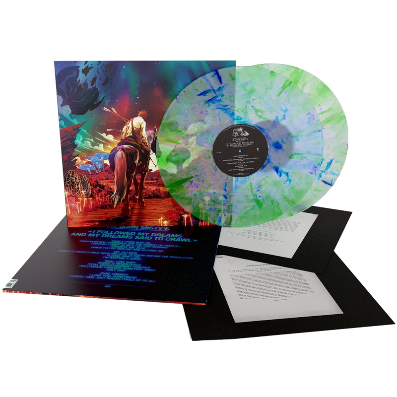 Father John Misty - Greatish Hits: I Followed My Dreams And My Dreams Said To Crawl [2xLP - Clear w/ Blue/Green/Purple Splatter]