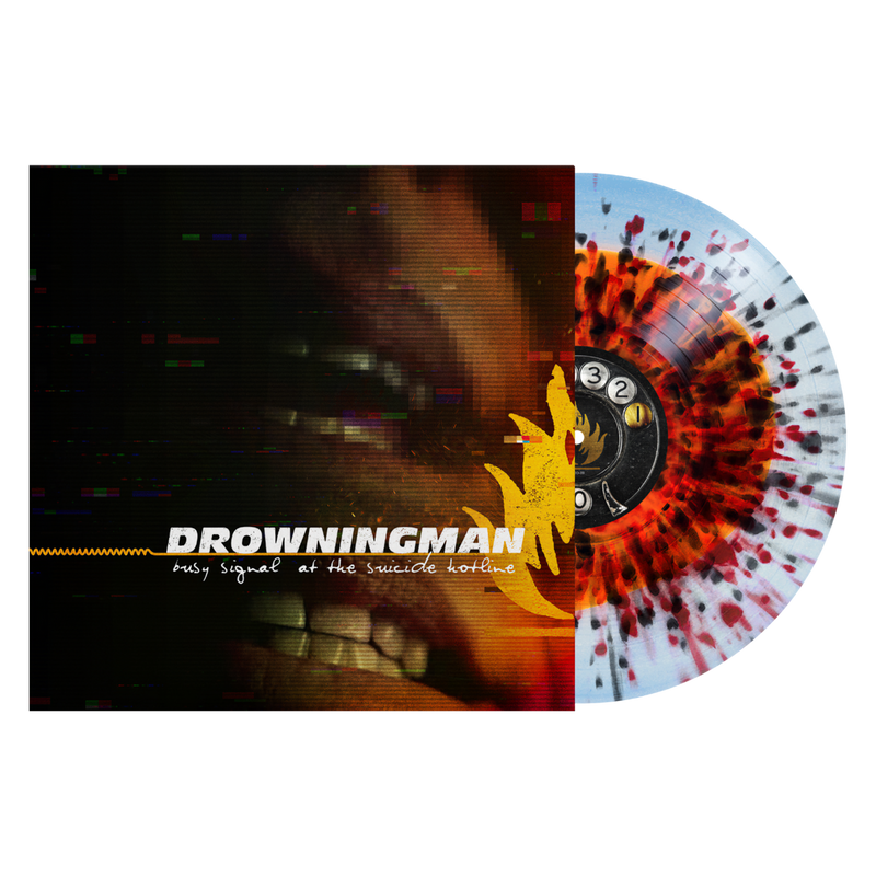 Drowningman - Busy Signal At The Suicide Hotline [LP - Blood Burst/Splatter]