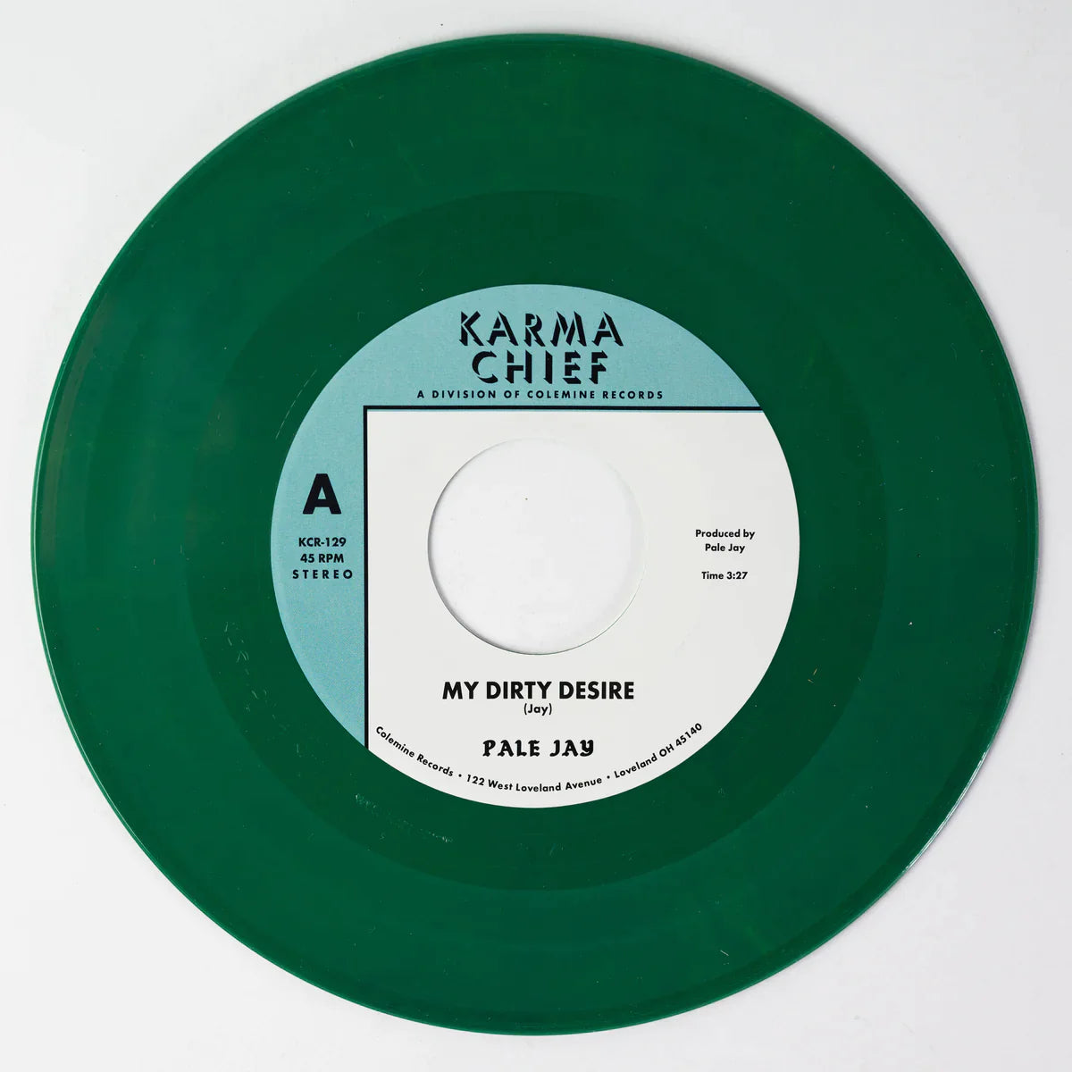 Pale Jay - My Dirty Desire / Dreaming In Slow Motion [7" - Green Grass]