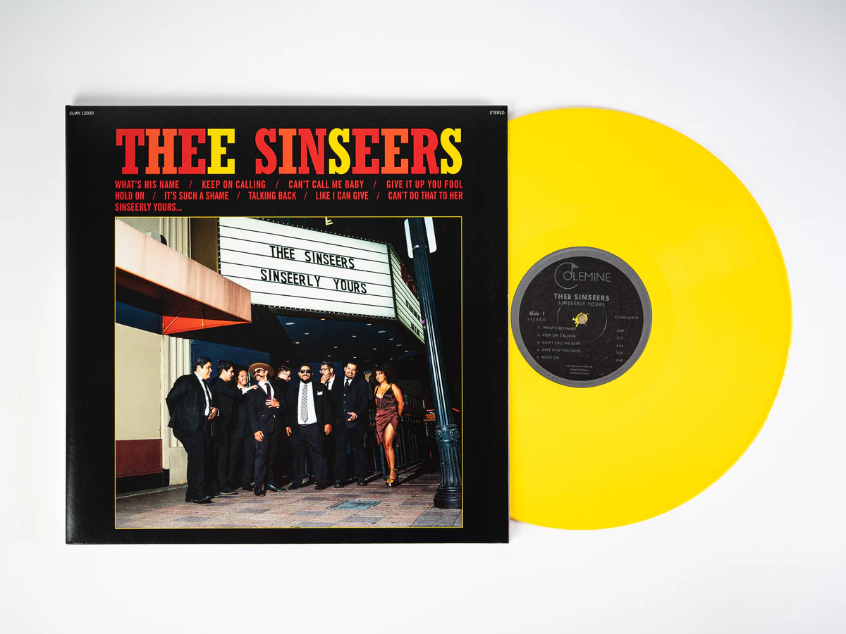 Thee Sinseers - Sinseerly Yours [LP - Yellow]