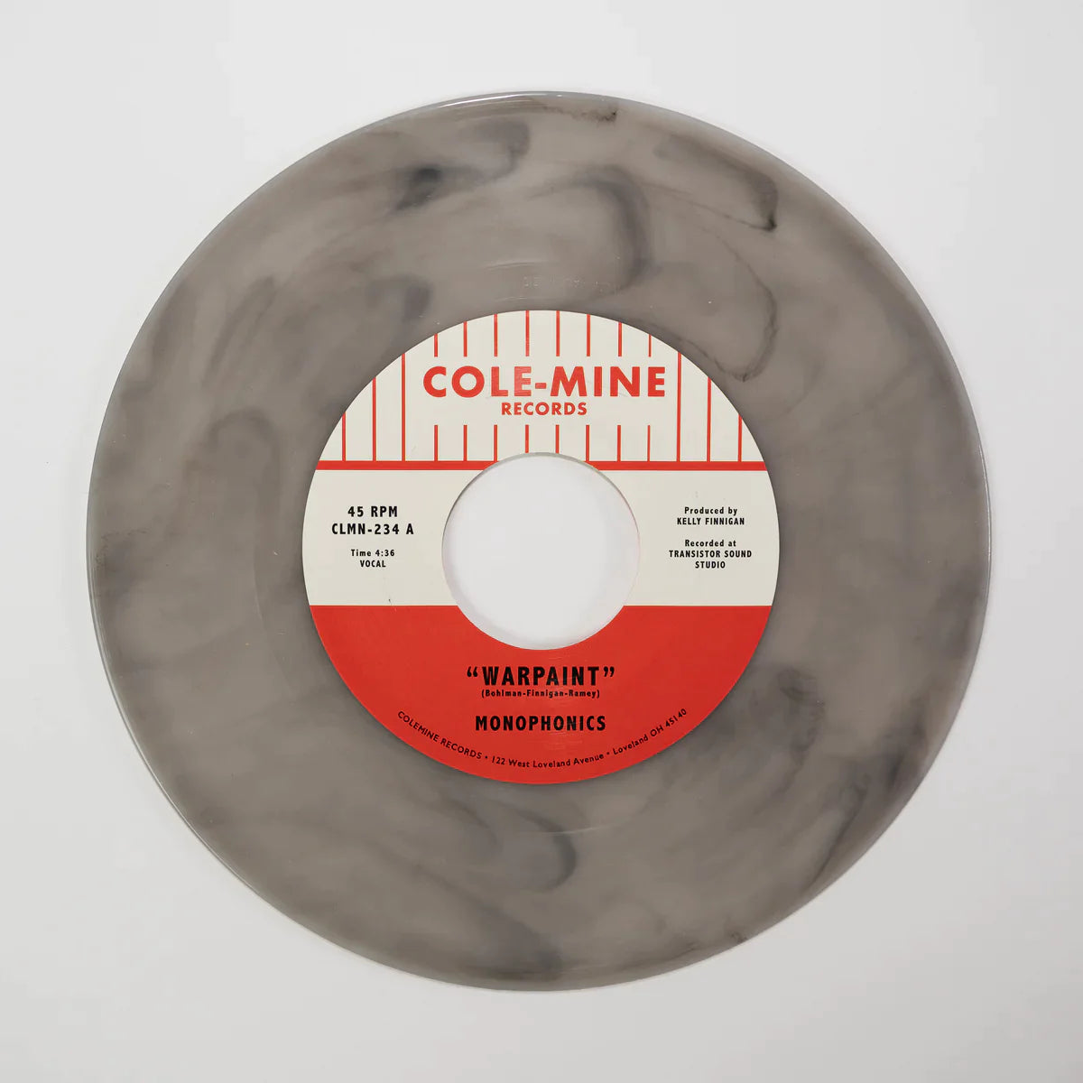 Monophonics & Kelly Finnigan - Warpaint / Crash & Burn [7" - Natural/Black Swirl]