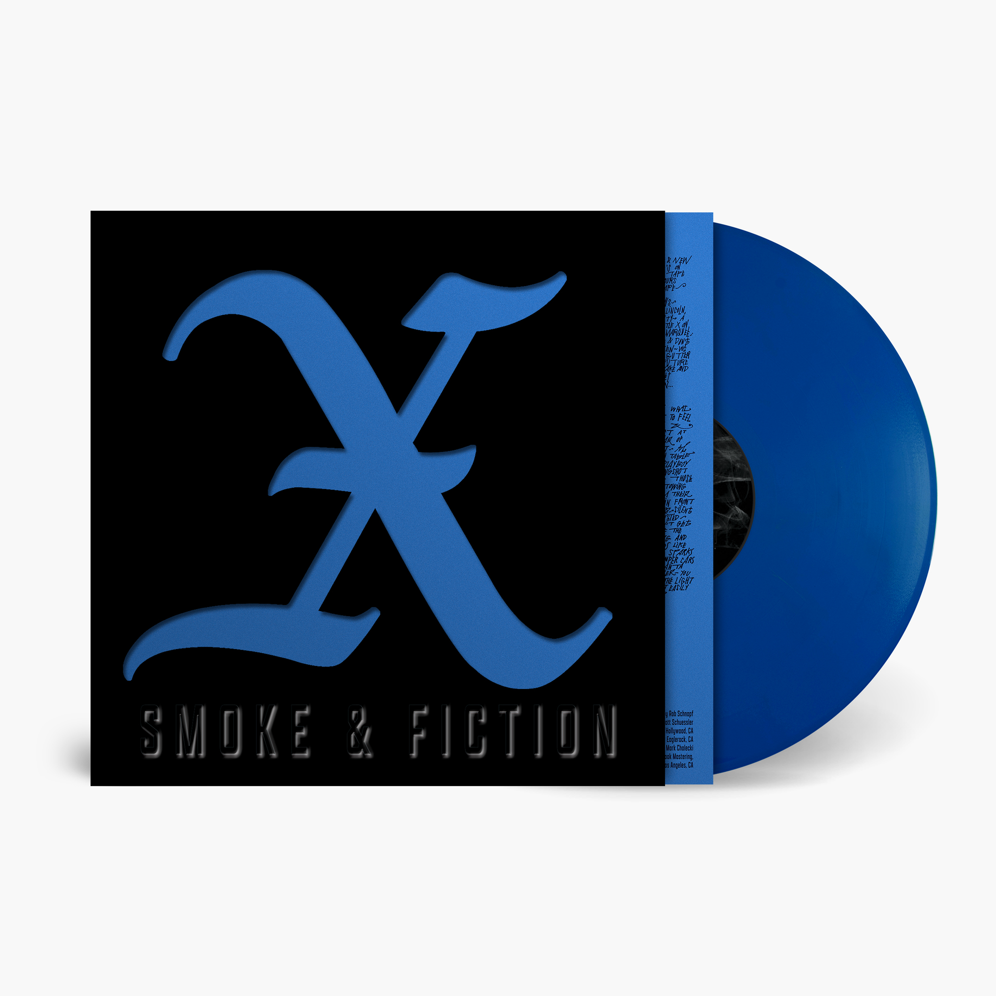 X - Smoke & Fiction [LP - Blue]