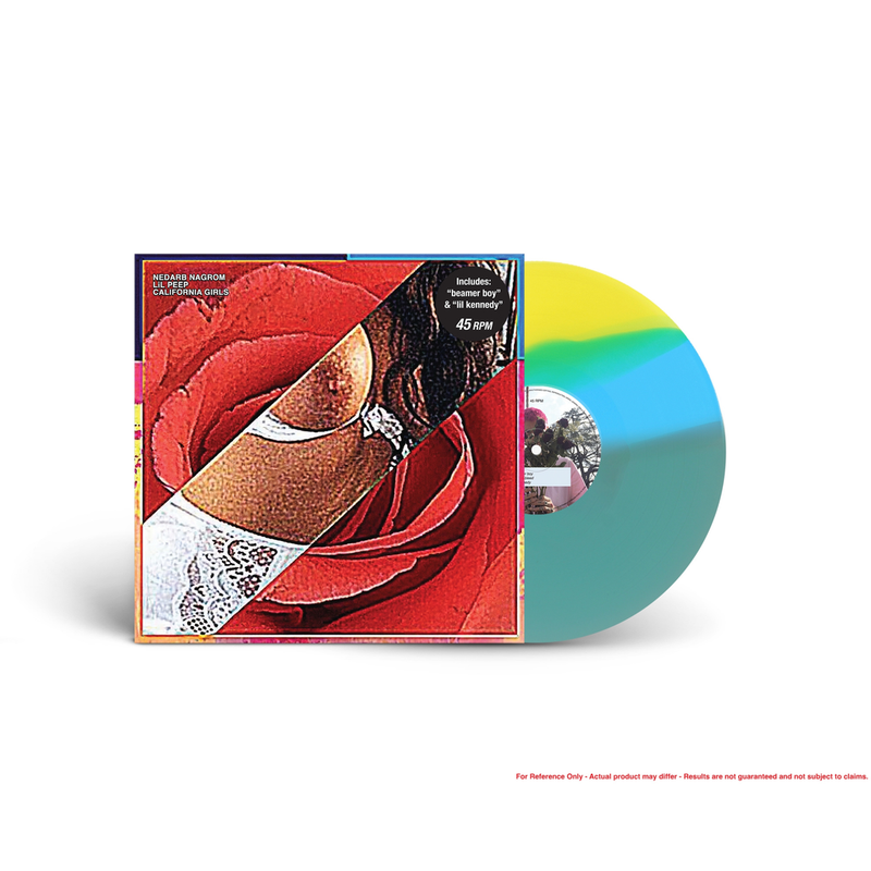 Lil Peep - California Girls [LP - Electric & Sky Blue/Light Yellow]