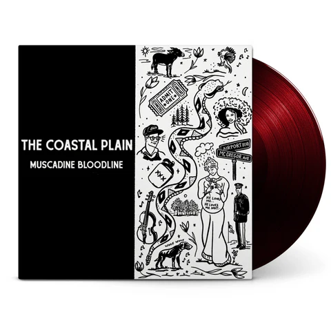 Muscadine Bloodline - The Coastal Plain (Autographed) [LP - Maroon]