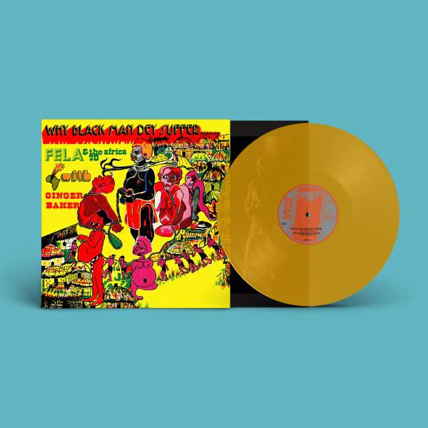Fela Kuti - Why Black Men They Suffer [LP - Clear Yellow]