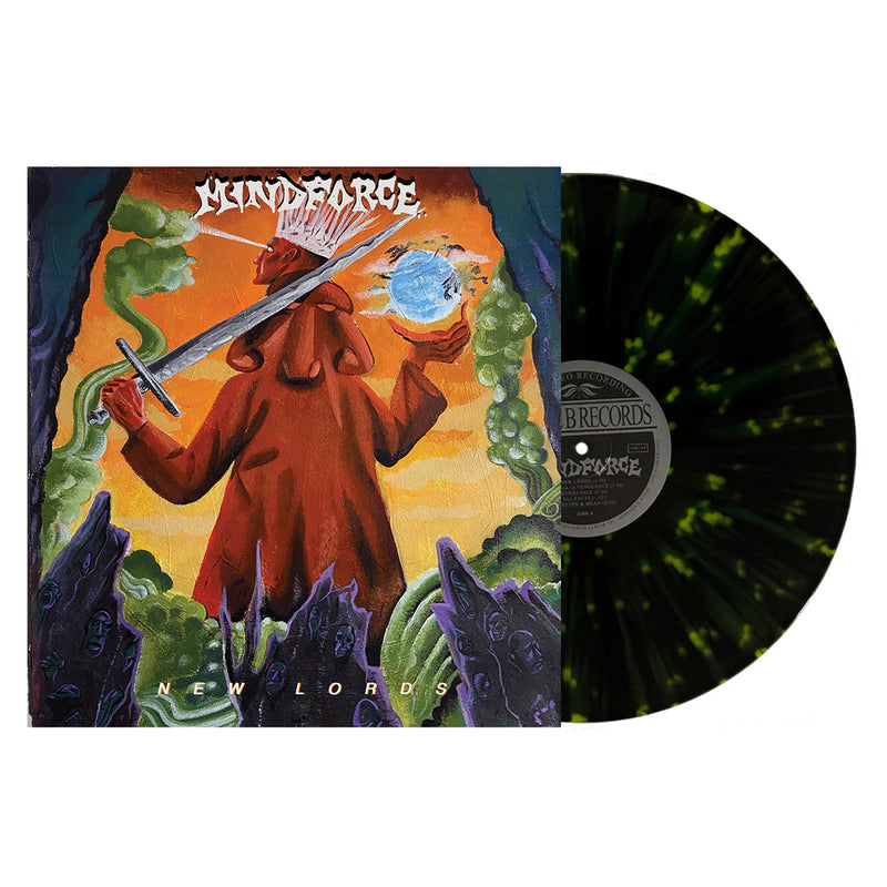 Mindforce - New Lords [LP - Black Ice w/ Neon Yellow Splatter]