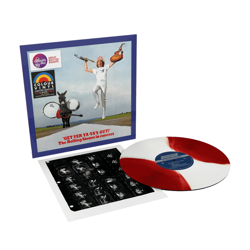 The Rolling Stones - Get Yer Ya-Ya's Out! [LP - Red/White Striped]