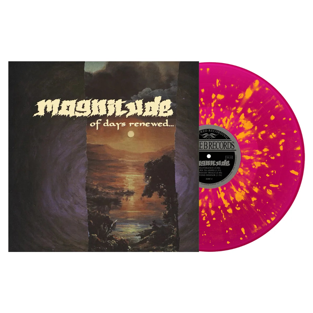 Magnitude - Of Days Renewed... [LP - Purple/Neon Orange Splatter]