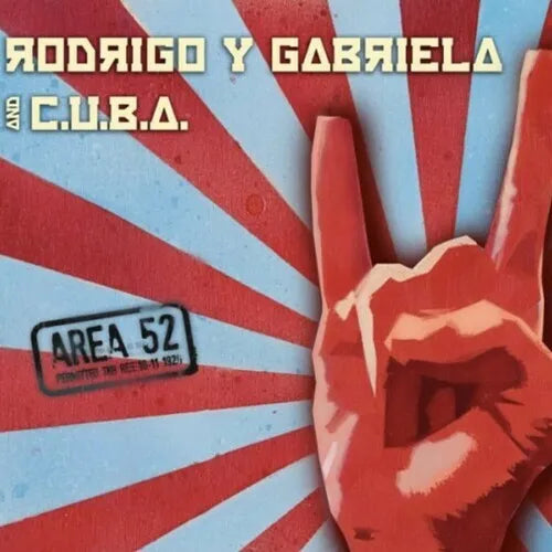 Rodrigo y Gabriela - Area 52 [2xLP - Red/Blue Splatter]