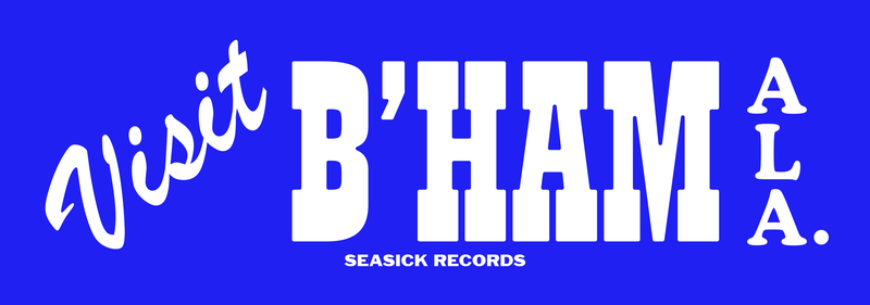 Seasick Visit Bham Sticker