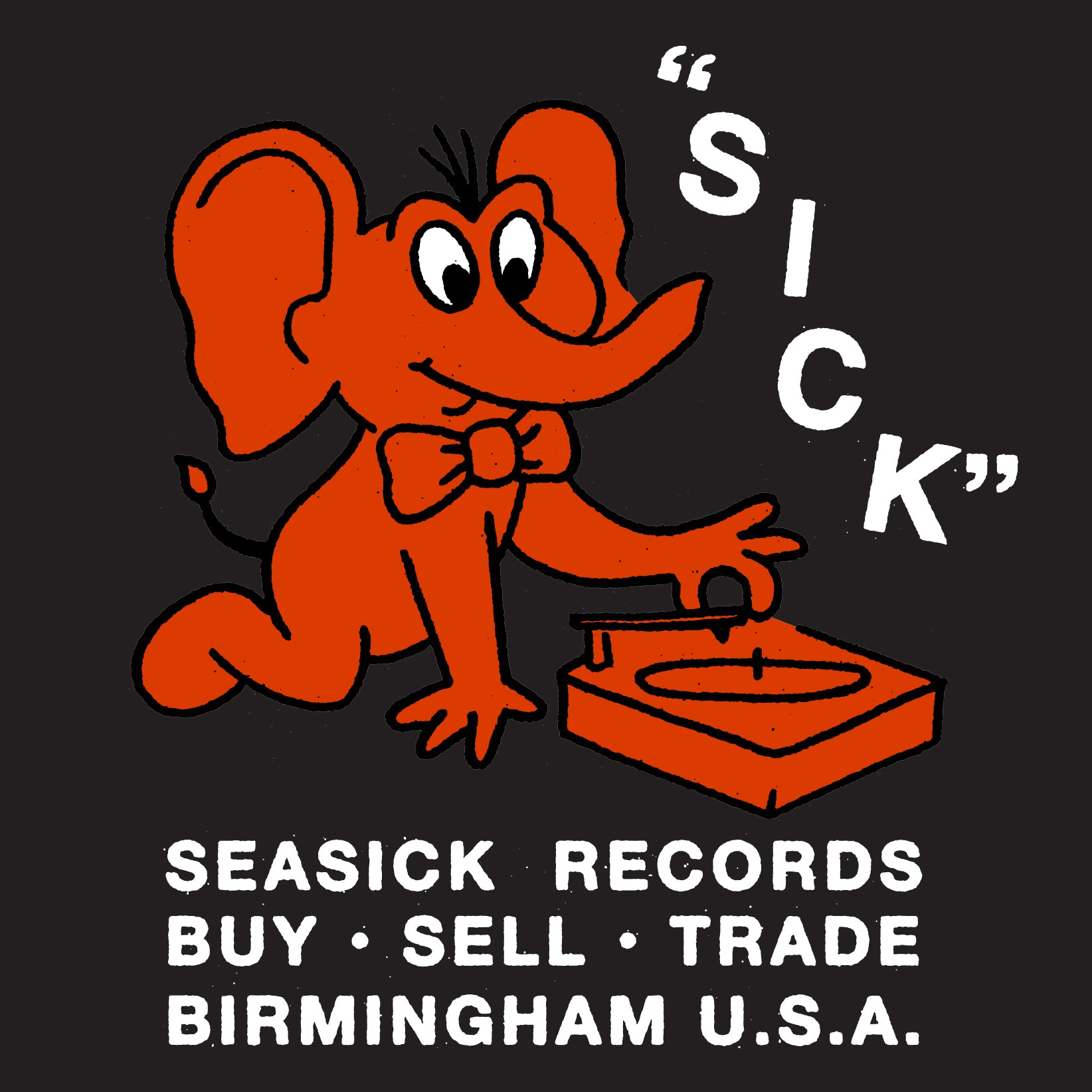 Seasick Sick Sticker