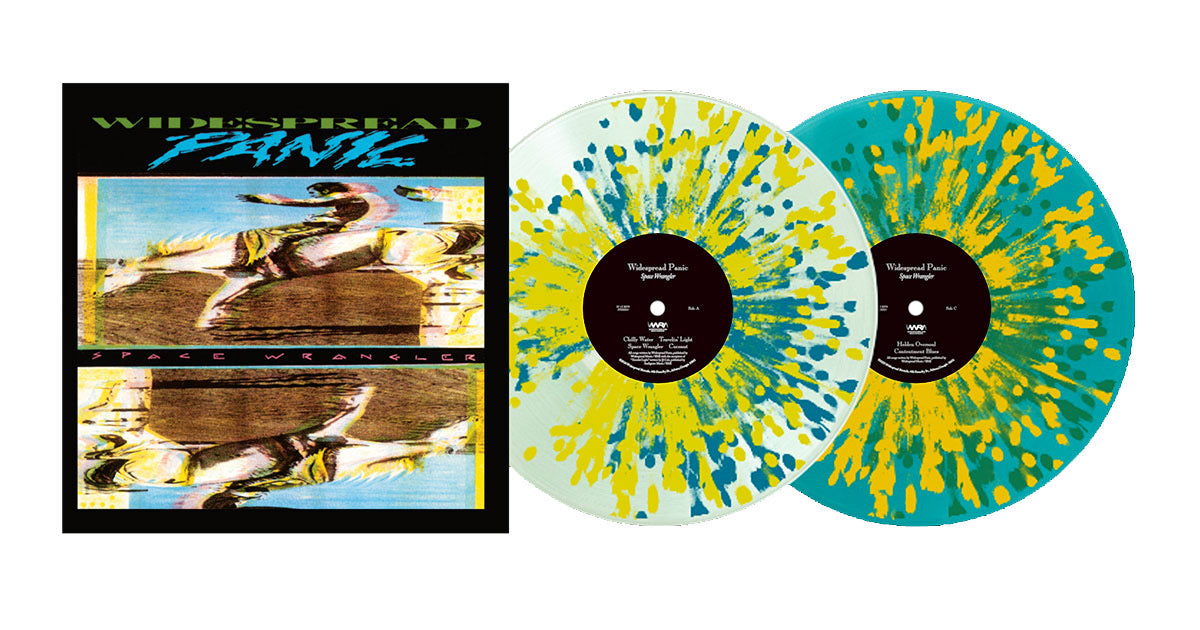 Widespread Panic - Space Wrangler [2xLP - Teal/Yellow/Green Splatter]