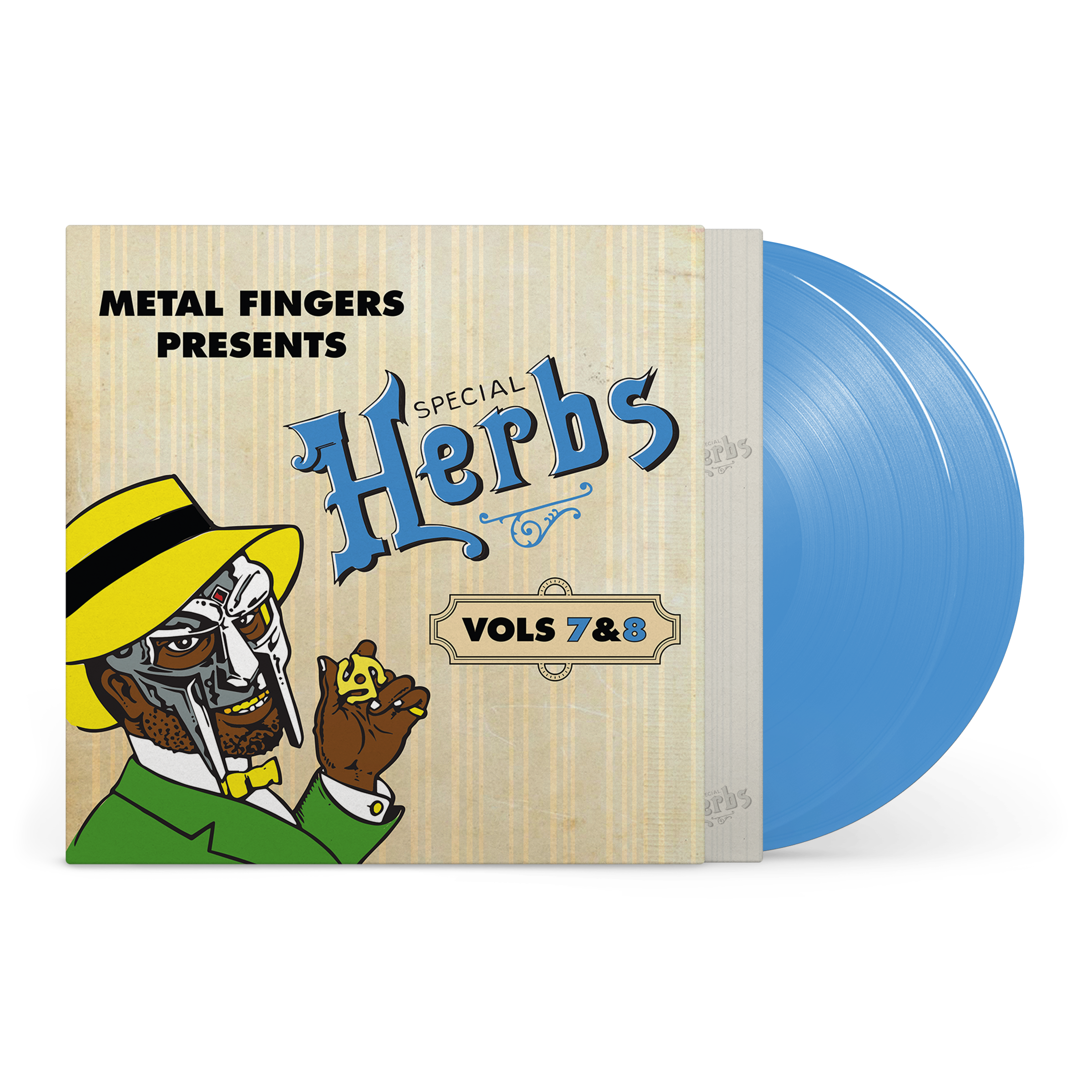 MF DOOM - Metal Fingers Presents: Special Herbs Vol. 7 & 8 [2xLP - Sky Blue]