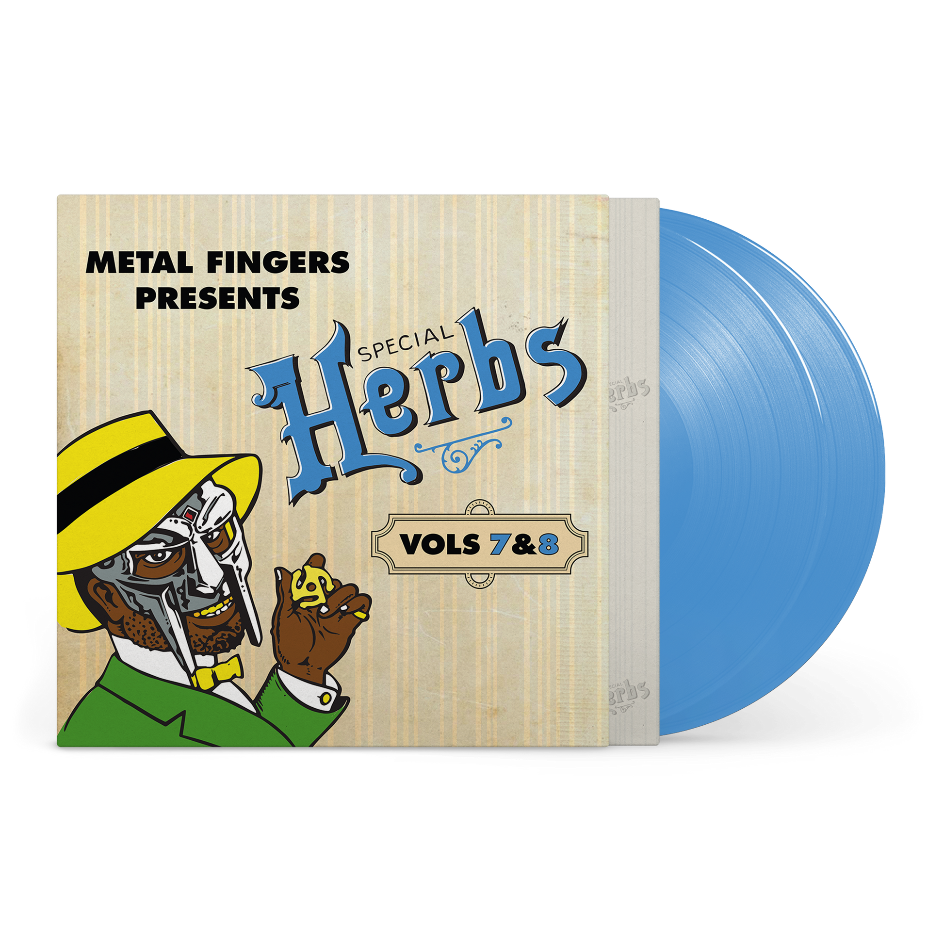 MF DOOM - Metal Fingers Presents: Special Herbs Vol. 7 & 8 [2xLP - Sky Blue]