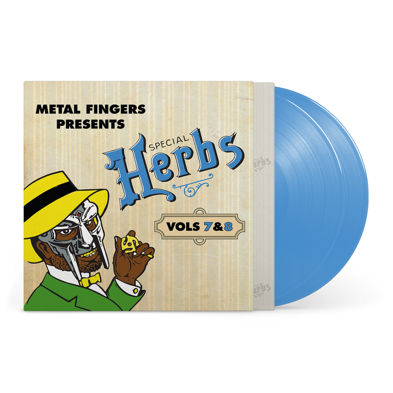 MF DOOM - Metal Fingers Presents: Special Herbs Vol. 7 & 8 [2xLP - Sky Blue]