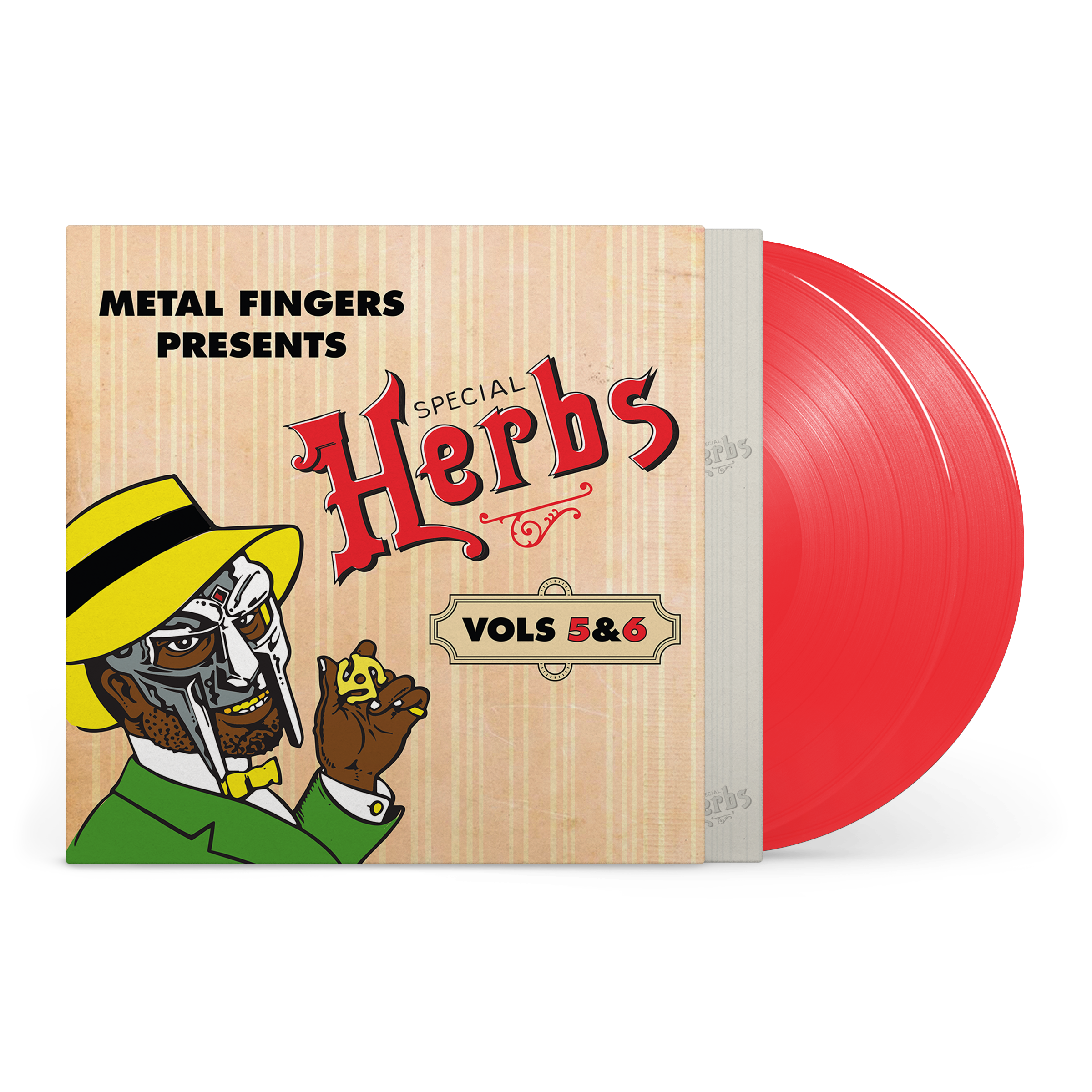 MF DOOM - Metal Fingers Presents: Special Herbs Vol. 5 & 6 [2xLP - Apple Red]