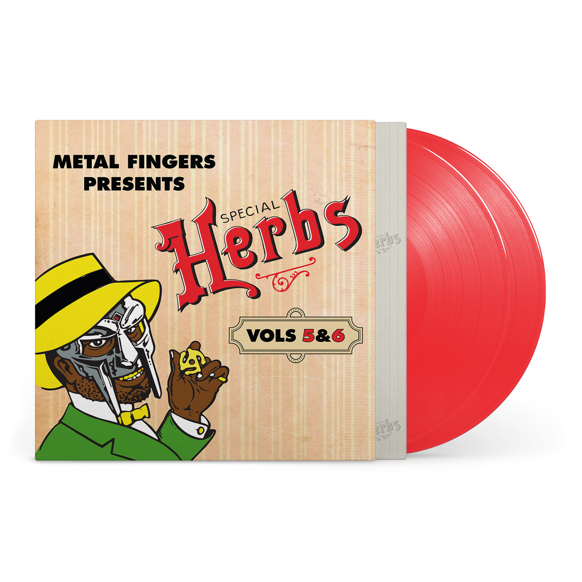 MF DOOM - Metal Fingers Presents: Special Herbs Vol. 5 & 6 [2xLP - Apple Red]