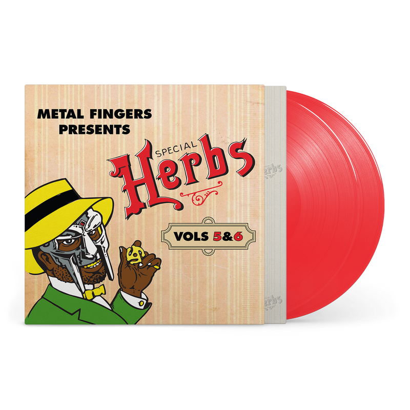 MF DOOM - Metal Fingers Presents: Special Herbs Vol. 5 & 6 [2xLP - Apple Red]