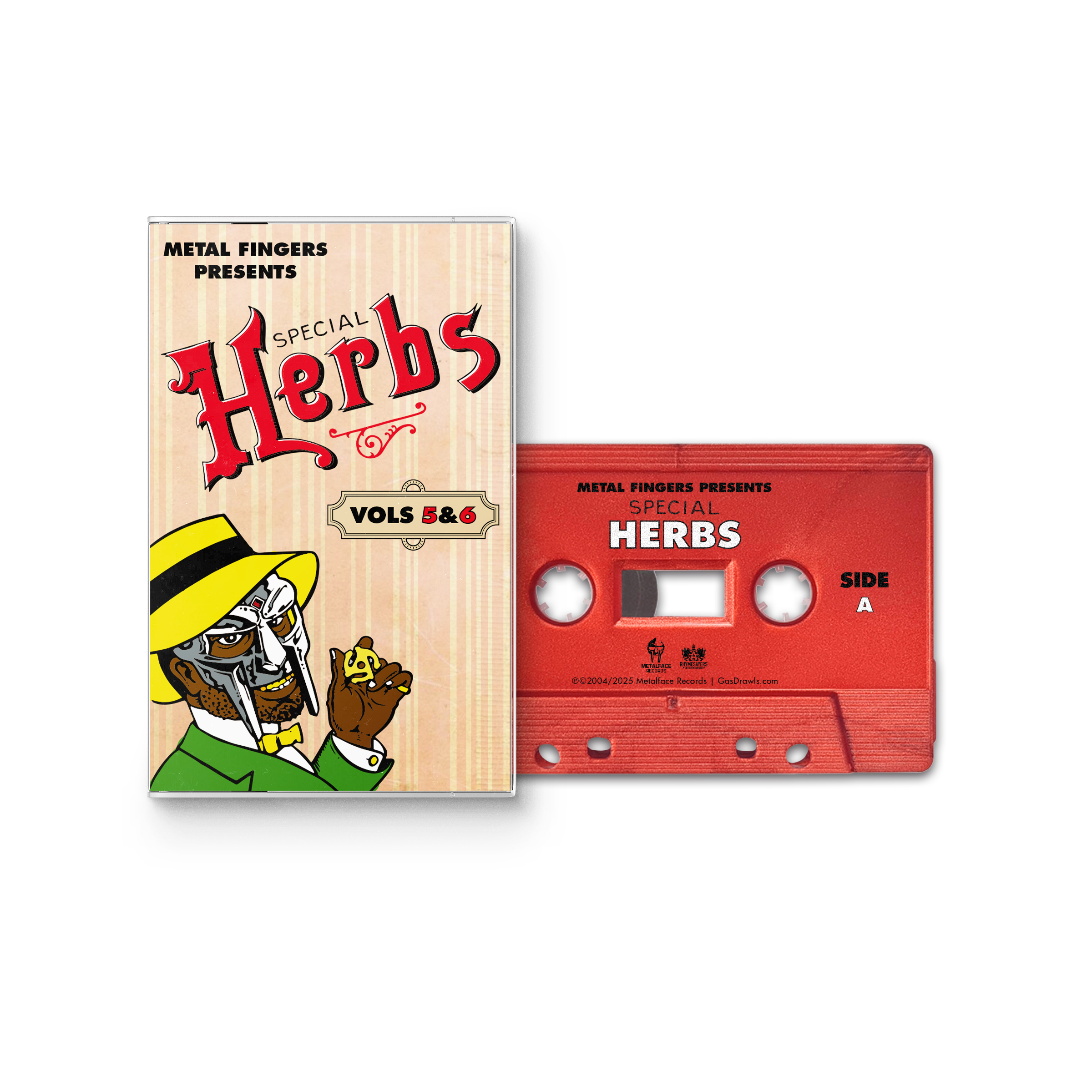 MF DOOM - Metal Fingers Presents: Special Herbs Vol. 5 & 6 [Cassette]