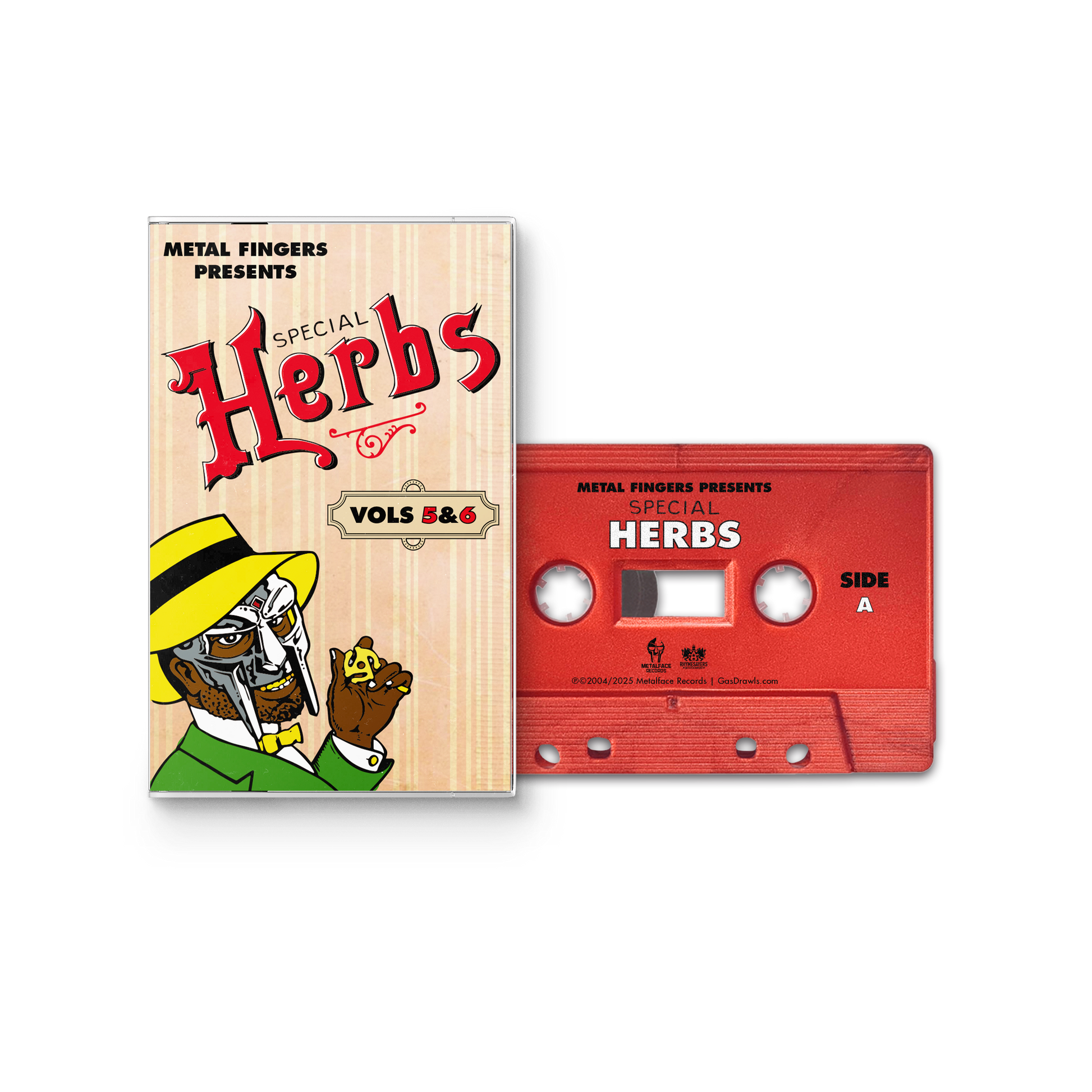 MF DOOM - Metal Fingers Presents: Special Herbs Vol. 5 & 6 [Cassette]