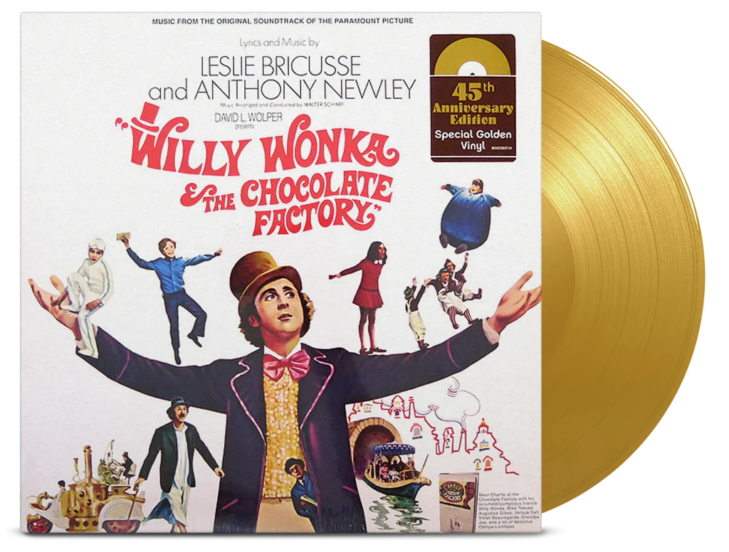Leslie Bricusse & Anthony Newley – Willy Wonka & The Chocolate Factory [LP - Golden]