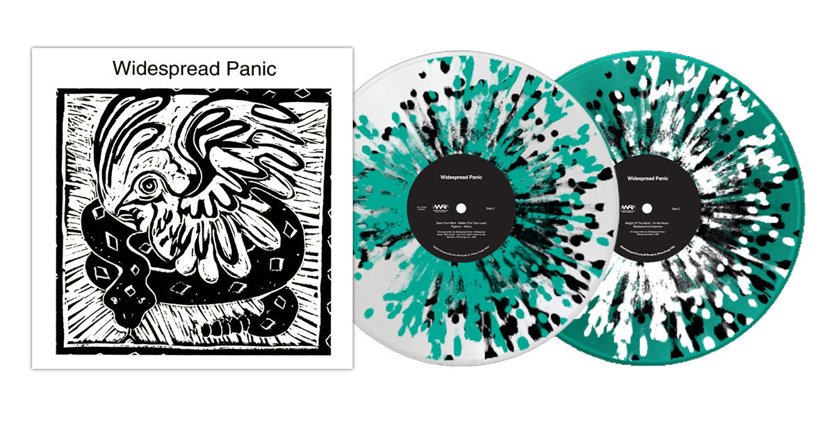 Widespread Panic - Widespread Panic [2xLP - Seafoam Green, Black & White Splatter]