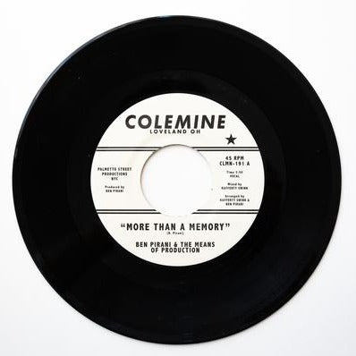Ben Pirani - More Than A Memory [7" - White Label]