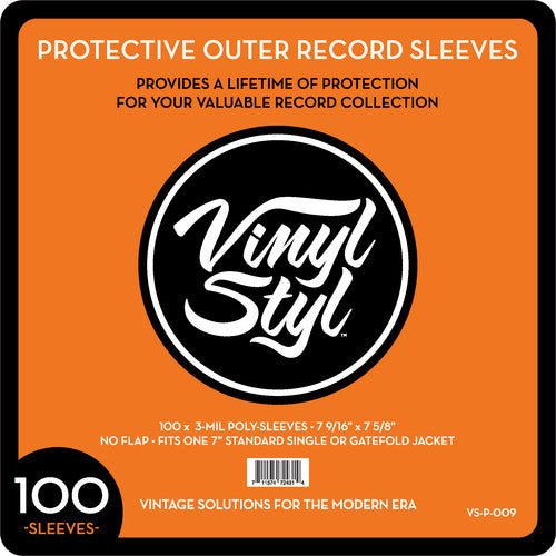 Vinyl Styl Outer Sleeves 7" [3mil 100ct]