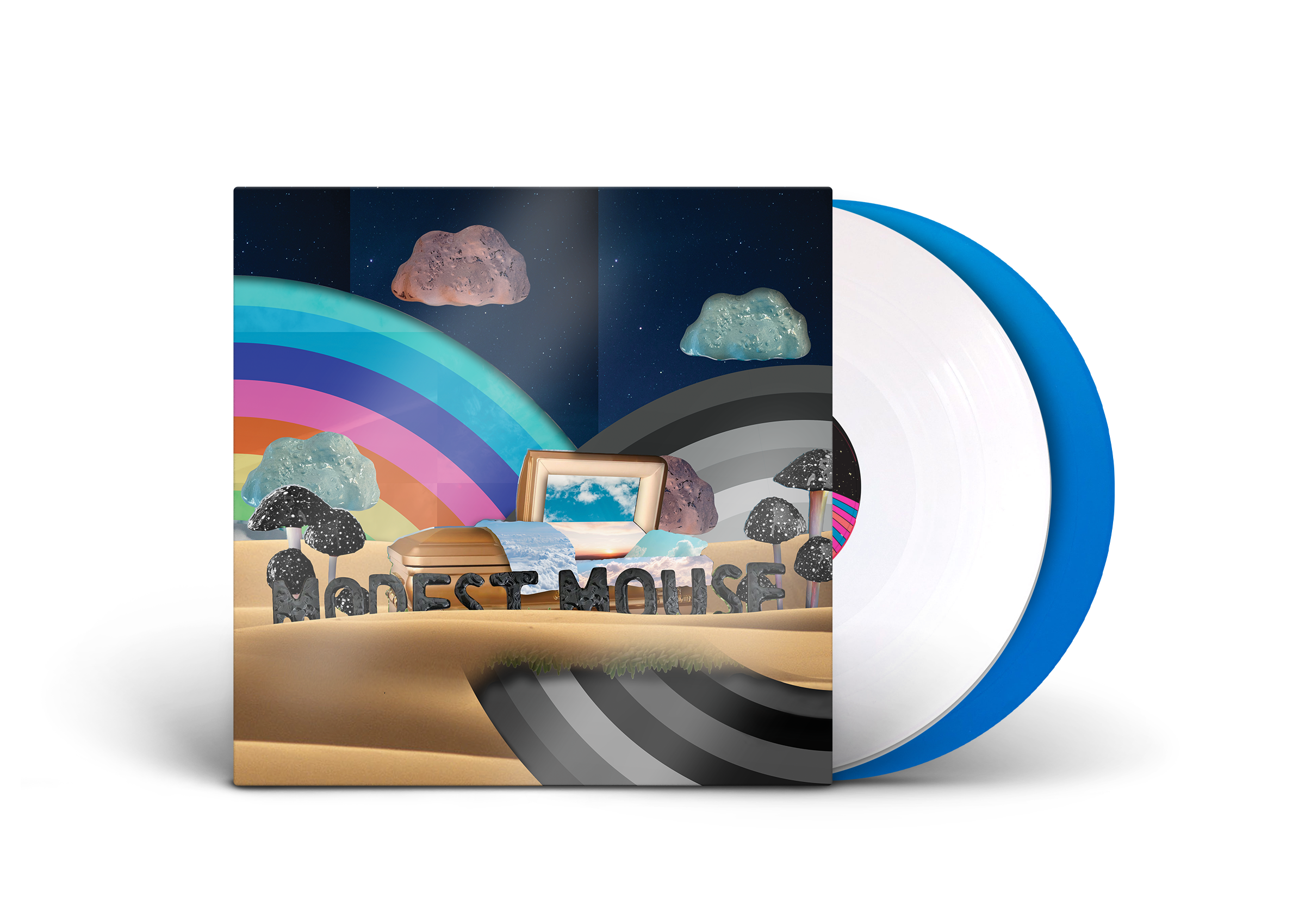 Modest Mouse - The Golden Casket (Deluxe) [2xLP - White/Sky Blue]