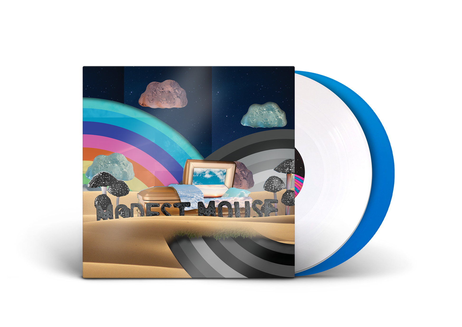 Modest Mouse - The Golden Casket (Deluxe) [2xLP - White/Sky Blue]