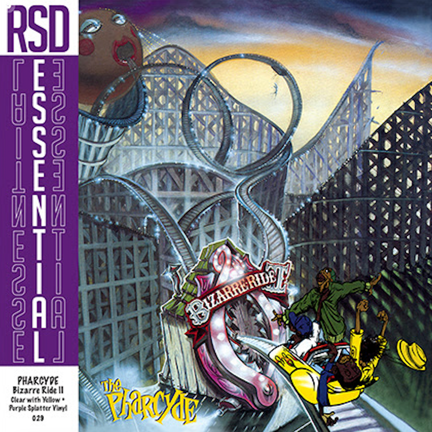Pharcyde - Bizarre Ride II [2xLP - Clear w/ Yellow & Purple Splatter]
