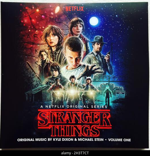 Kyle Dixon & Michael Stein - Stranger Things OST Volume 1 [2xLP - Upside Down Inter-Dimensional Blue]