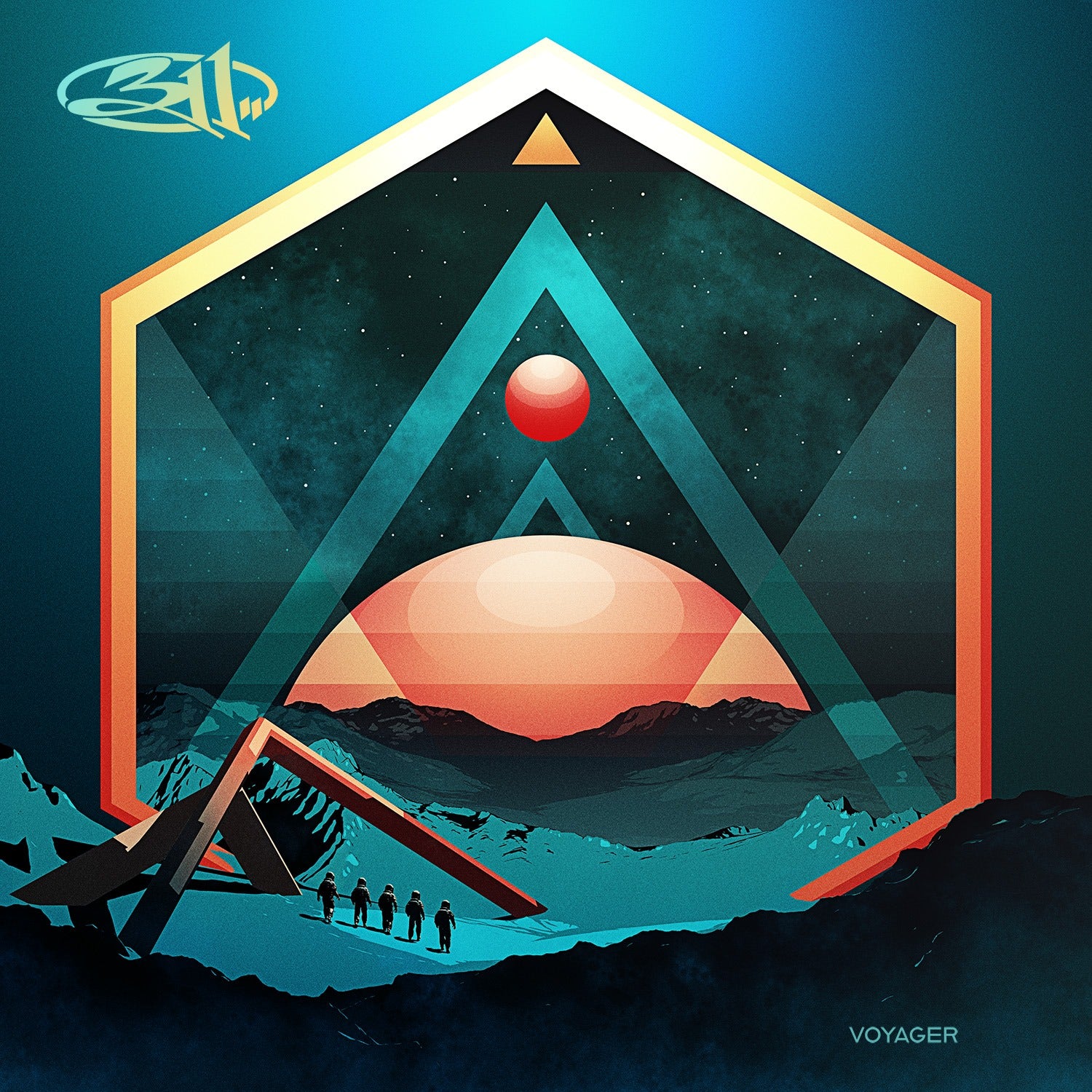 311 - Voyager [2xLP - Blue Splatter]