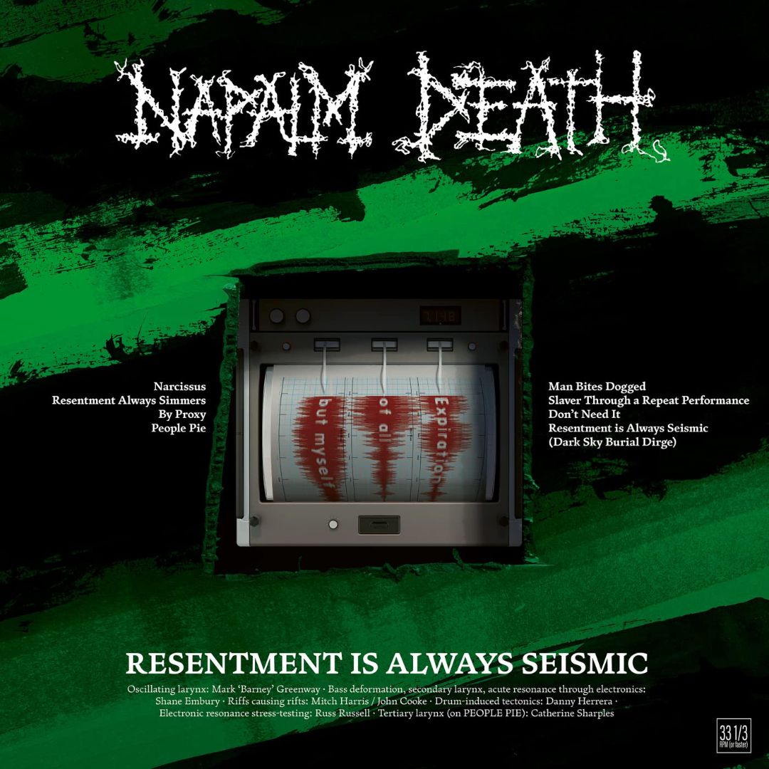 Napalm Death - Resentment Is Always Seismic [LP - Red]