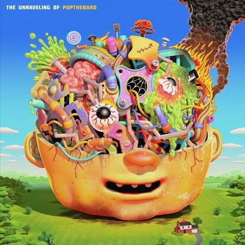 Pup - The Unraveling Of Puptheband [LP - Neon Coral & Black Smush]