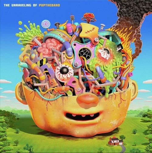 Pup - The Unraveling Of Puptheband [LP - Neon Coral & Black Smush]