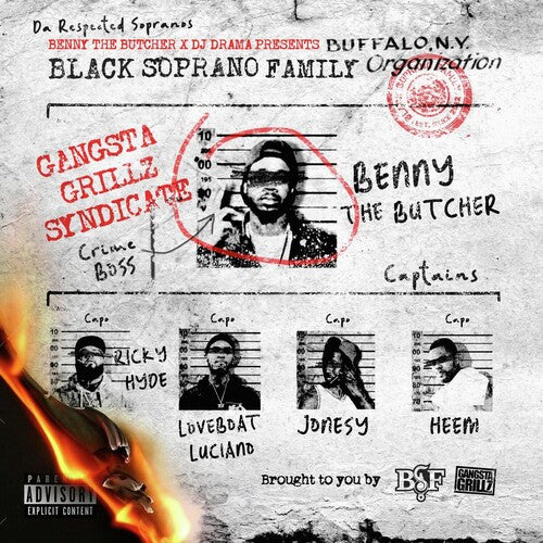 Benny the Butcher & DJ Drama - Present: Black Soprano Family [2xLP]