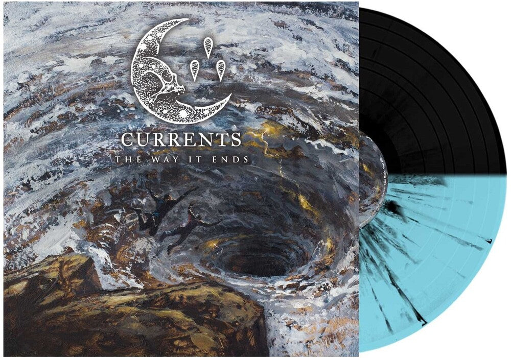 Currents - The Way It Ends [LP - Electric Blue/Black Half/Half With Black Splatter]