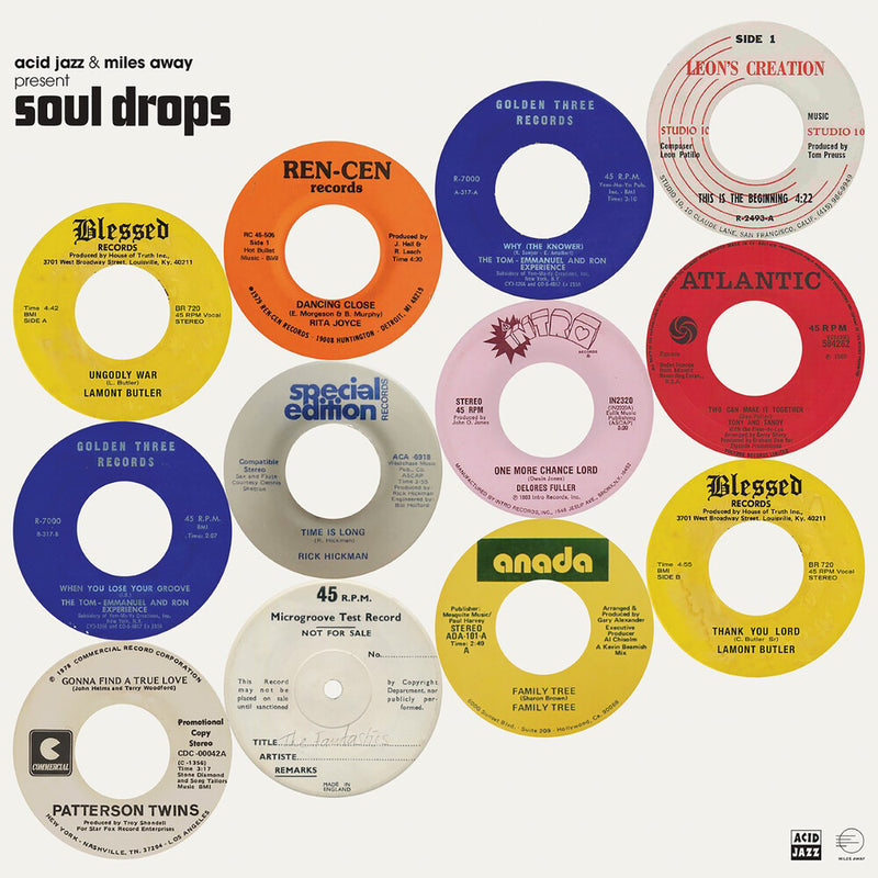 Various Artists - Acid Jazz & Miles Away Present: Soul Drops [LP]