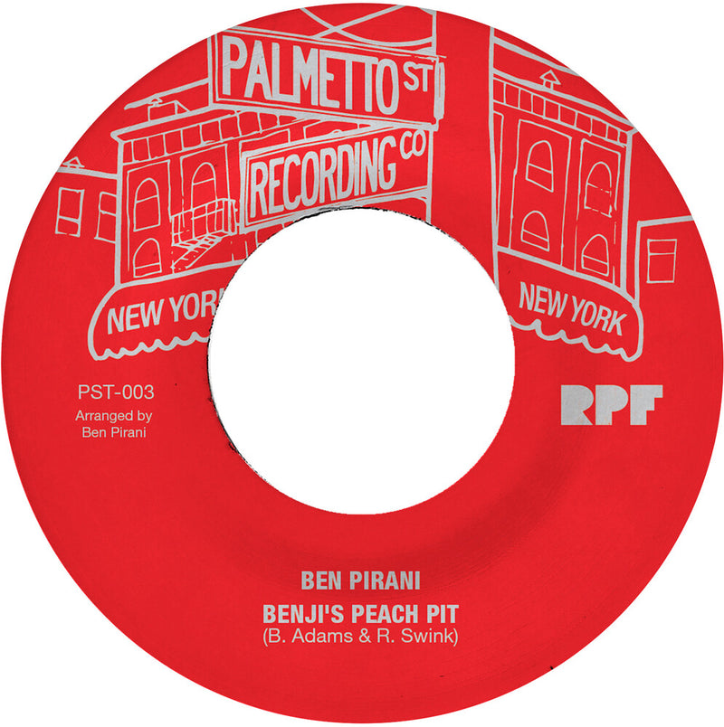 Ben Pirani & Evolfo - Benji's Peach Pit [7"]