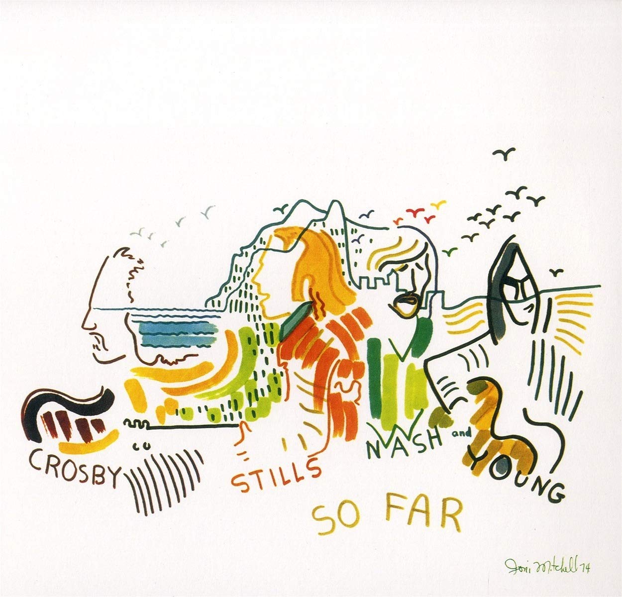 Crosby, Stills, Nash & Young - So Far [LP]