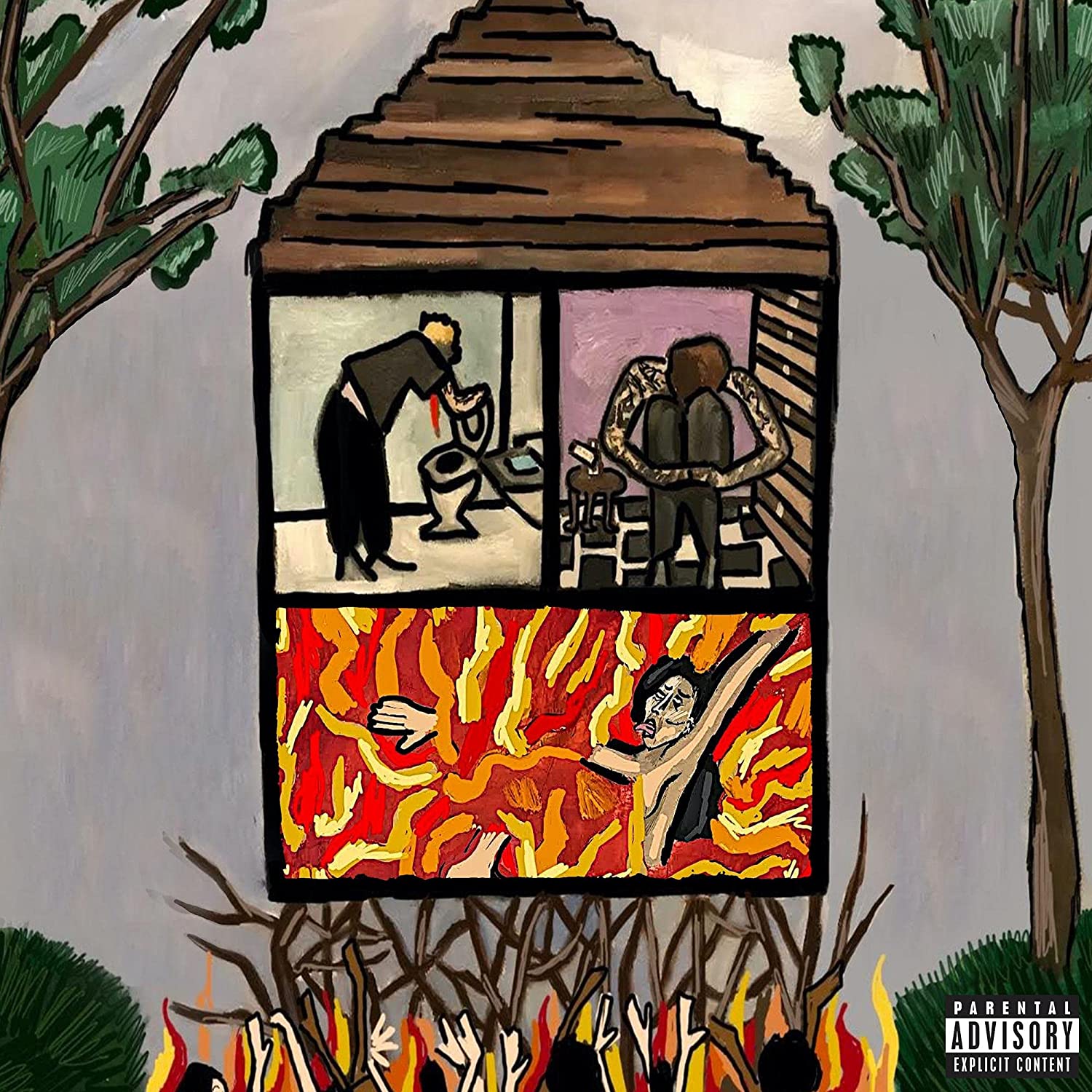 $uicideboy$ - Long Term Effects Of Suffering [LP - Glow Green]