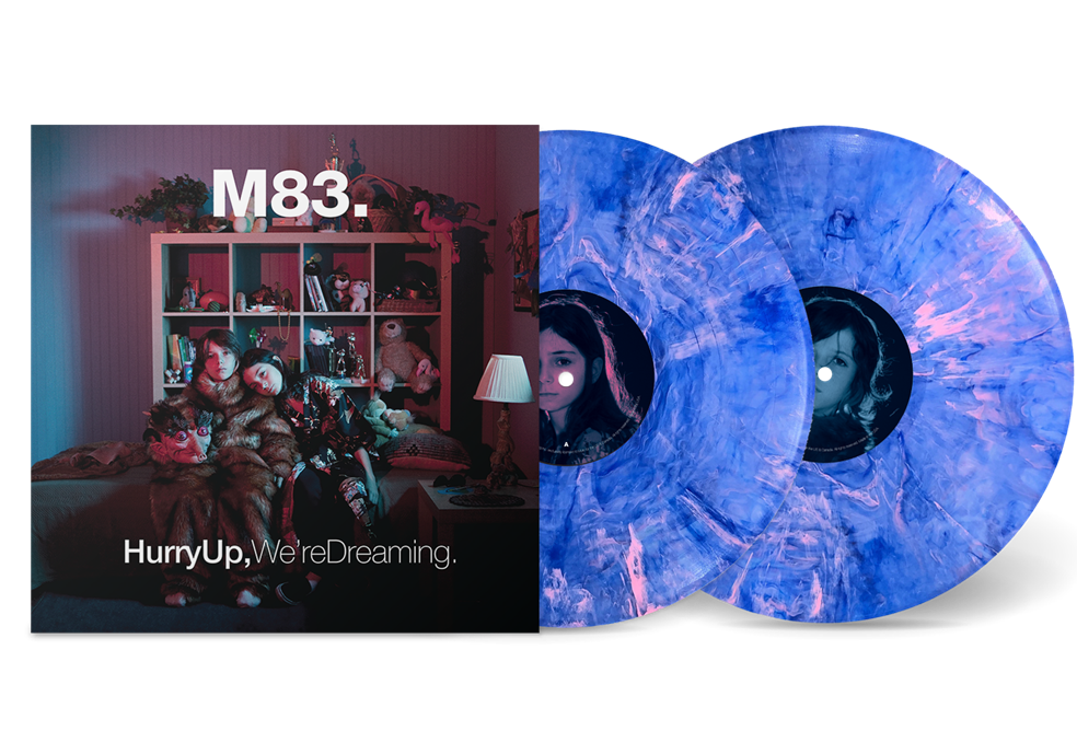 M83 - Hurry Up, We're Dreaming [2xLP - Blue/Pink Marble]