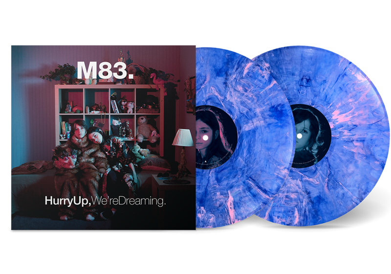 M83 - Hurry Up, We're Dreaming [2xLP - Blue/Pink Marble]